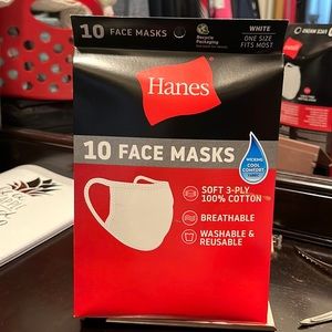 New pack of 10 face mask 100% cotton